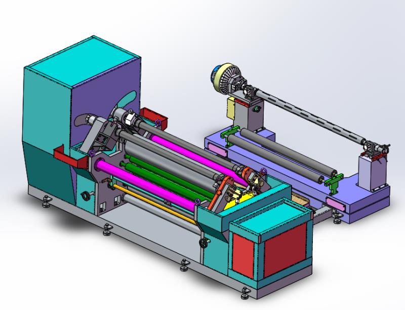 分條機(jī)生產(chǎn)線