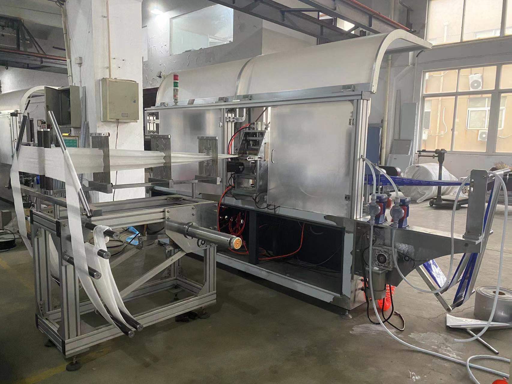 全自動四邊封濕巾包裝機(jī)